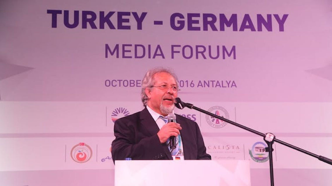 Belek Türk-Alman Medya Forumunda konuşan Dr. Latif Çelik; “Almanya Türklerinin Türk Turizmine Katkısı Büyüktür”